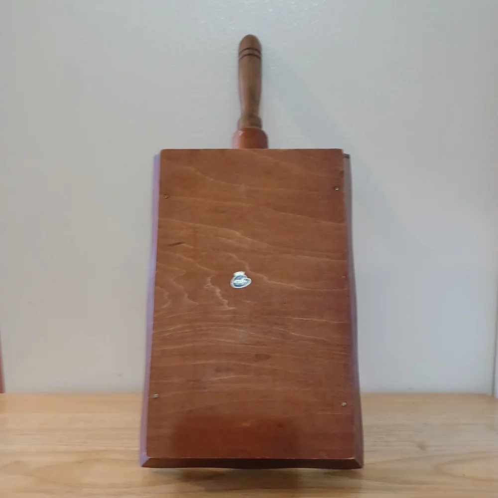 Vintage Unique Japanese Carved Wood Tray, Basket Decor/ HARD TO FIND.